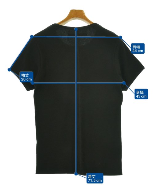 JOHN LAWRENCE SULLIVAN（ジョンローレンスサリバン）Tシャツ・カットソー 黒 サイズ:M メンズ/2200657056025