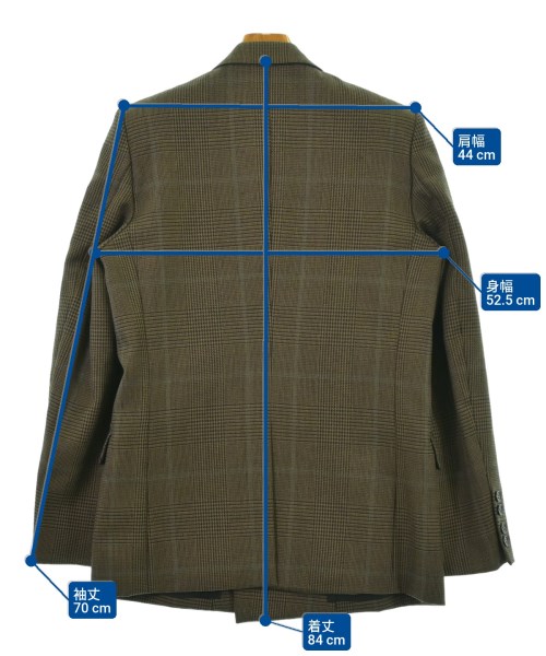 JOHN LAWRENCE SULLIVAN（ジョンローレンスサリバン）ジャケット 茶 サイズ:44(S位) メンズ/2200658144028