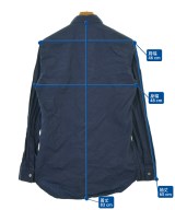 JOHN LAWRENCE SULLIVAN（ジョンローレンスサリバン）カジュアルシャツ 紺 サイズ:38(S位) メンズ/2200658485206