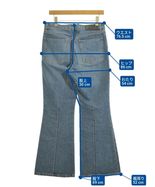 JOHN LAWRENCE SULLIVAN（ジョンローレンスサリバン）デニムパンツ 青 サイズ:46(M位) メンズ/2200656133215