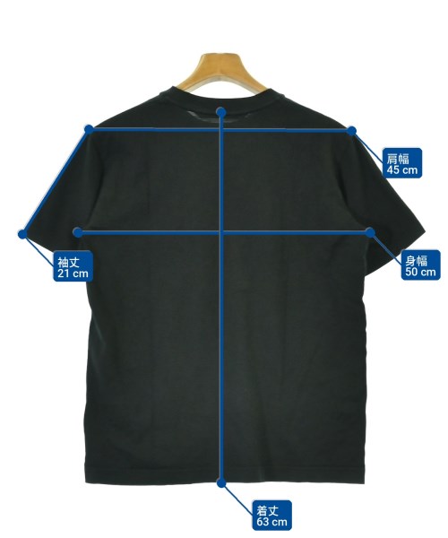 JOHN LAWRENCE SULLIVAN（ジョンローレンスサリバン）Tシャツ・カットソー 黒 サイズ:1(S位) メンズ/2200717746019