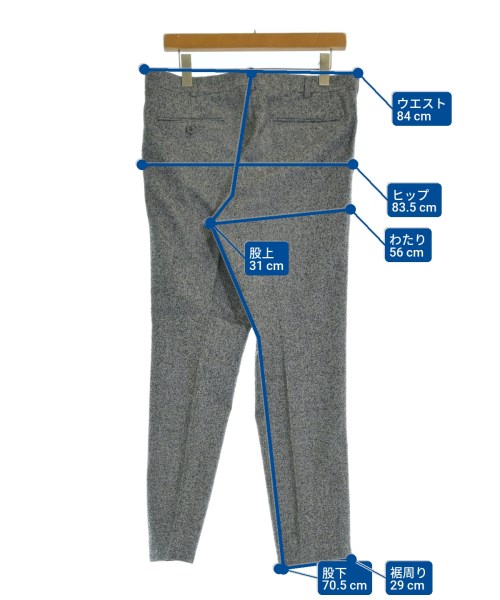 JOHN LAWRENCE SULLIVAN（ジョンローレンスサリバン）スラックス グレー サイズ:40(M位) メンズ/2200639311036