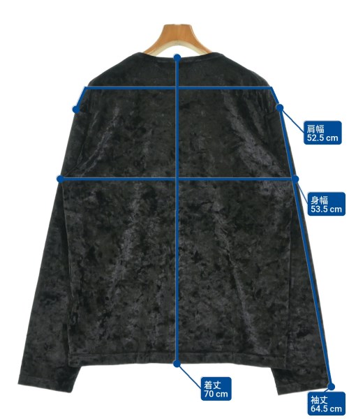 JOHN LAWRENCE SULLIVAN（ジョンローレンスサリバン）Tシャツ・カットソー 黒 サイズ:S メンズ/2200651617055