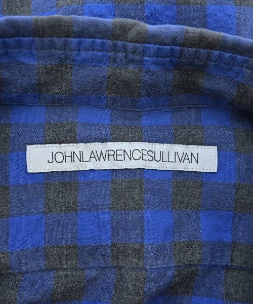 JOHN LAWRENCE SULLIVAN（ジョンローレンスサリバン）カジュアルシャツ 青 サイズ:38(S位) メンズ/2200644068017
