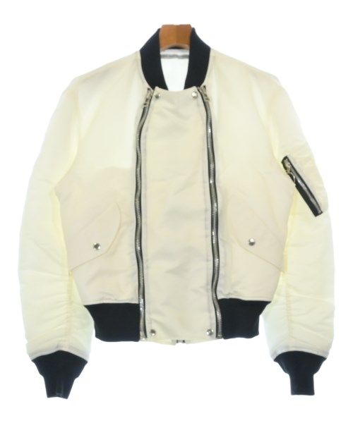 JOHN LAWRENCE SULLIVAN(ジョンローレンスサリバン)ミリタリーブルゾン 白 サイズ:46(M位)/2200652452068
