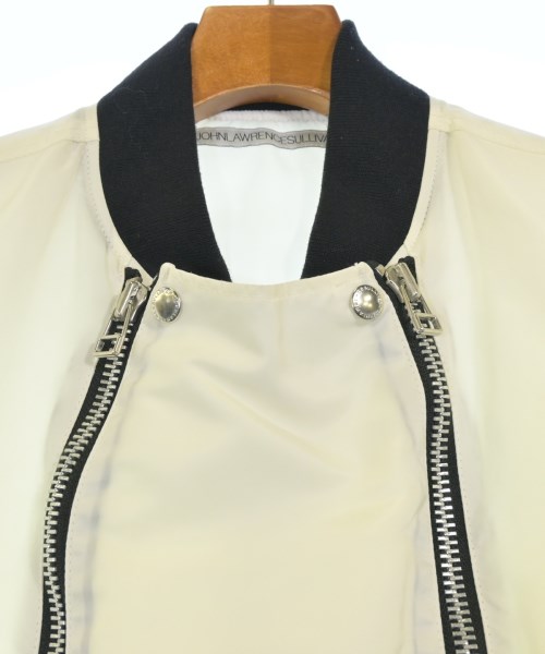 JOHN LAWRENCE SULLIVAN（ジョンローレンスサリバン）ミリタリーブルゾン 白 サイズ:46(M位) メンズ/2200652452068