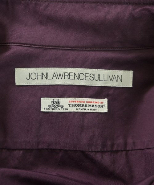 JOHN LAWRENCE SULLIVAN（ジョンローレンスサリバン）カジュアルシャツ 紫 サイズ:34(S位) メンズ/2200662990017