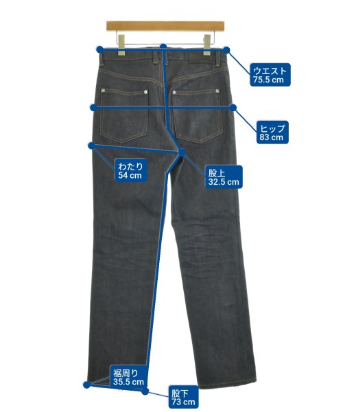 JOHN LAWRENCE SULLIVAN（ジョンローレンスサリバン）デニムパンツ 紺 サイズ:44(S位) メンズ/2200663017058