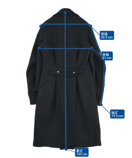 JOHN LAWRENCE SULLIVAN（ジョンローレンスサリバン）コート 黒 サイズ:48(L位) メンズ/2200665346019