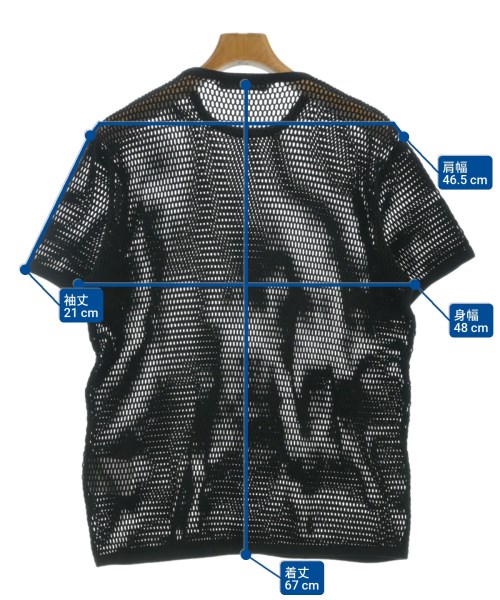 JOHN LAWRENCE SULLIVAN（ジョンローレンスサリバン）Tシャツ・カットソー 黒 サイズ:M メンズ/2200667075078