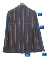 JOHN LAWRENCE SULLIVAN（ジョンローレンスサリバン）カジュアルジャケット 赤 サイズ:36(XS位) メンズ/2200667196100