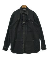 JOHN LAWRENCE SULLIVAN（ジョンローレンスサリバン）カジュアルシャツ 黒 サイズ:44(S位) メンズ/2200667658127