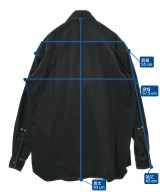 JOHN LAWRENCE SULLIVAN（ジョンローレンスサリバン）カジュアルシャツ 黒 サイズ:44(S位) メンズ/2200667658127