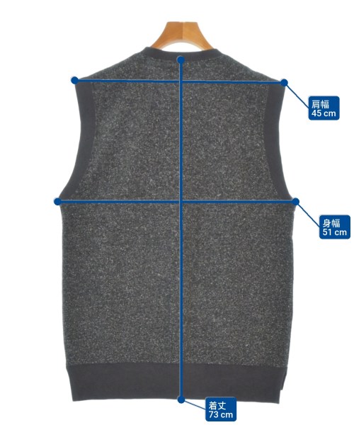 JOHN LAWRENCE SULLIVAN（ジョンローレンスサリバン）Tシャツ・カットソー グレー サイズ:S メンズ/2200668430203