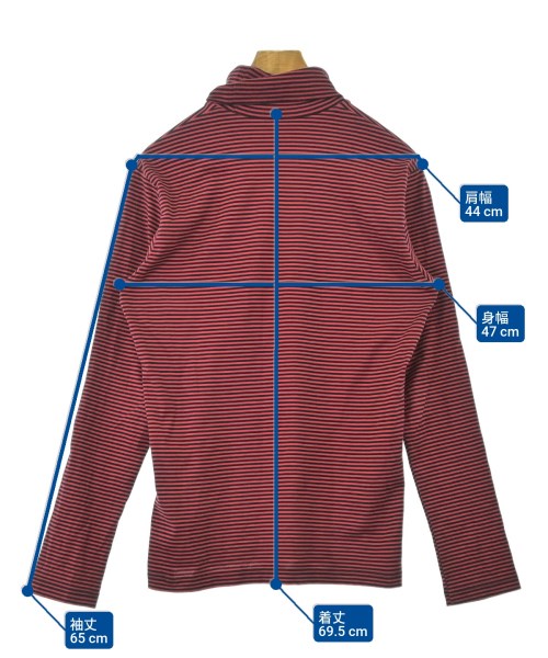 JOHN LAWRENCE SULLIVAN（ジョンローレンスサリバン）Tシャツ・カットソー 赤 サイズ:S メンズ/2200670289059