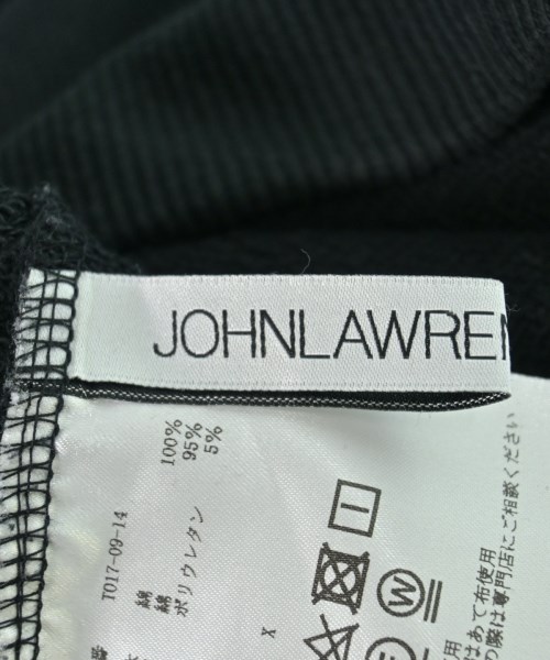 JOHN LAWRENCE SULLIVAN（ジョンローレンスサリバン）スウェット 黒 サイズ:X(XL位) メンズ/2200667549036