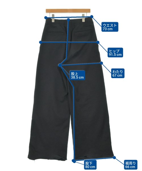 JOHN LAWRENCE SULLIVAN（ジョンローレンスサリバン）スウェットパンツ 黒 サイズ:M メンズ/2200671037048