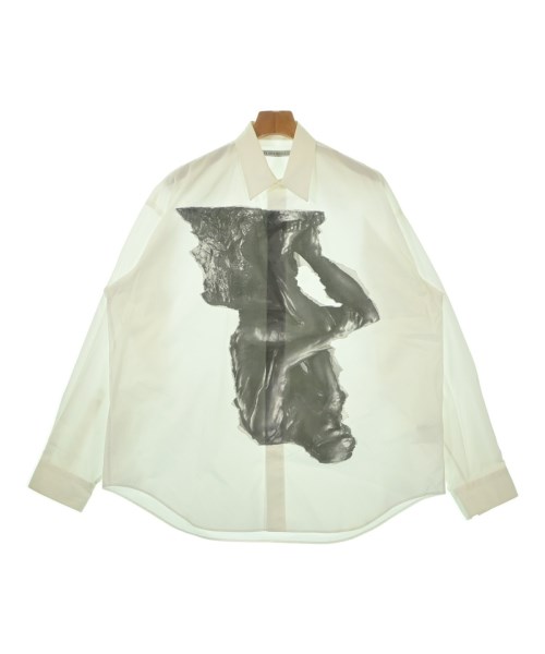 JOHN LAWRENCE SULLIVAN(ジョンローレンスサリバン)カジュアルシャツ 白 サイズ:46(M位)/2200672071164