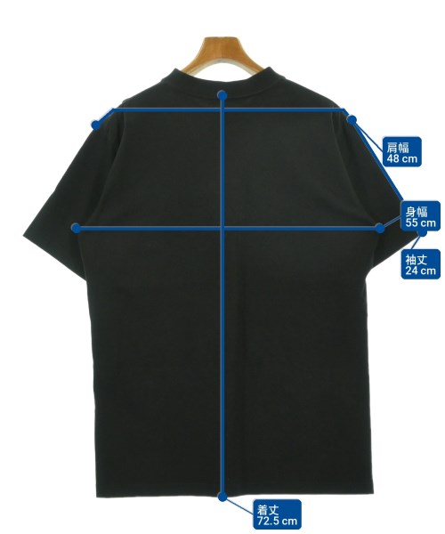 JOHN LAWRENCE SULLIVAN（ジョンローレンスサリバン）Tシャツ・カットソー 黒 サイズ:L メンズ/2200722960042