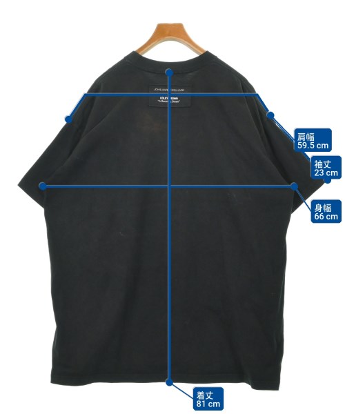 JOHN LAWRENCE SULLIVAN（ジョンローレンスサリバン）Tシャツ・カットソー 黒 サイズ:M メンズ/2200728547100