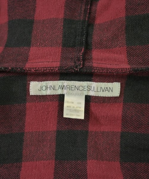 JOHN LAWRENCE SULLIVAN（ジョンローレンスサリバン）カジュアルシャツ 赤 サイズ:F メンズ/2200728938144