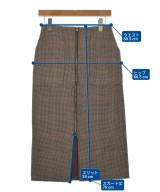 BABYLONE（バビロン）ロング・マキシ丈スカート 茶 サイズ:38(M位) レディース/2200632720064