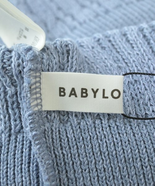 BABYLONE（バビロン）ニット・セーター 青 サイズ:38(M位) レディース/2200636983045