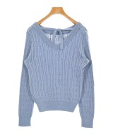 BABYLONE（バビロン）ニット・セーター 青 サイズ:38(M位) レディース/2200636983045
