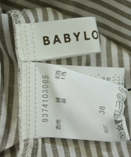 BABYLONE（バビロン）ブラウス ベージュ サイズ:38(M位) レディース/2200636983151