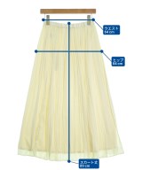 BABYLONE（バビロン）ロング・マキシ丈スカート 白 サイズ:38(M位) レディース/2200636983311