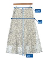 BABYLONE（バビロン）ロング・マキシ丈スカート 白 サイズ:38(M位) レディース/2200636983335