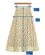 BABYLONE（バビロン）ロング・マキシ丈スカート 白 サイズ:36(S位) レディース/2200636983410