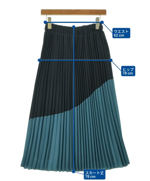 BABYLONE（バビロン）ロング・マキシ丈スカート 紺 サイズ:36(S位) レディース/2200637490061