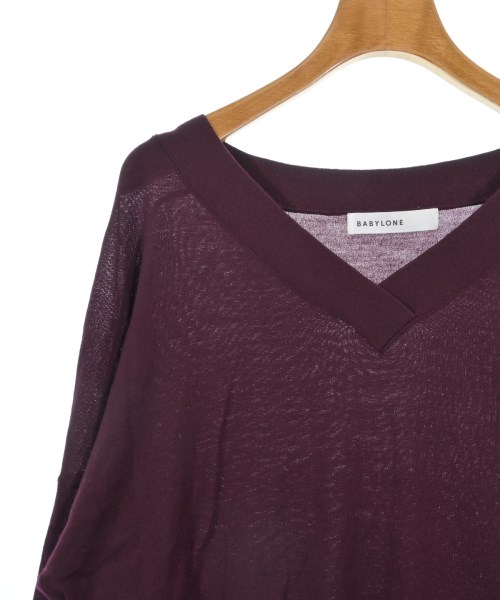 BABYLONE（バビロン）ニット・セーター 赤 サイズ:38(M位) レディース/2200636906174