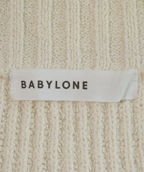 BABYLONE（バビロン）ニット・セーター 白 サイズ:38(M位) レディース/2200644254014