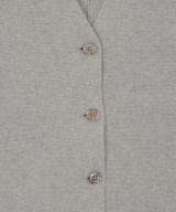 BABYLONE（バビロン）ベスト グレー サイズ:F レディース/2200614669404