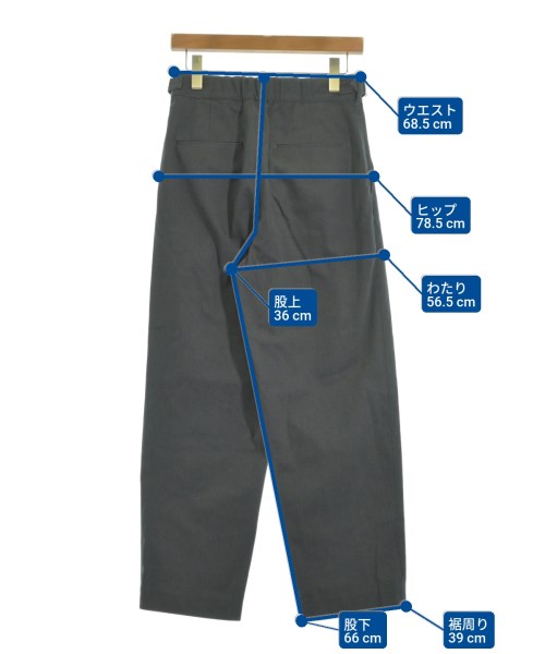 BABYLONE（バビロン）スラックス グレー サイズ:36(S位) レディース/2200621832051