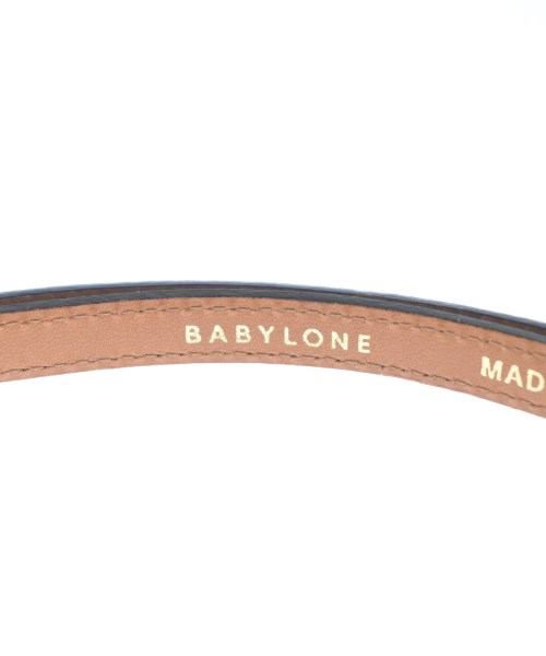BABYLONE（バビロン）ベルト 黒 サイズ:- レディース/2200626622046