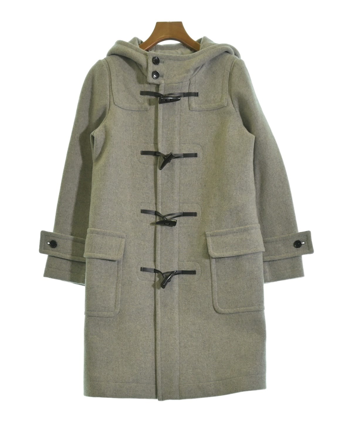 BABYLONE（バビロン）ダッフルコート グレー サイズ:36(S位