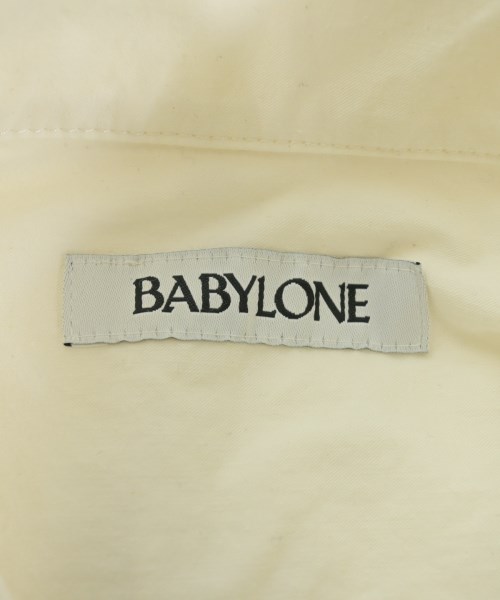 BABYLONE（バビロン）シャツワンピース 白 サイズ:F レディース/2200615656083