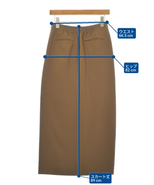 BABYLONE（バビロン）ロング・マキシ丈スカート 茶 サイズ:36(S位) レディース/2200620002066