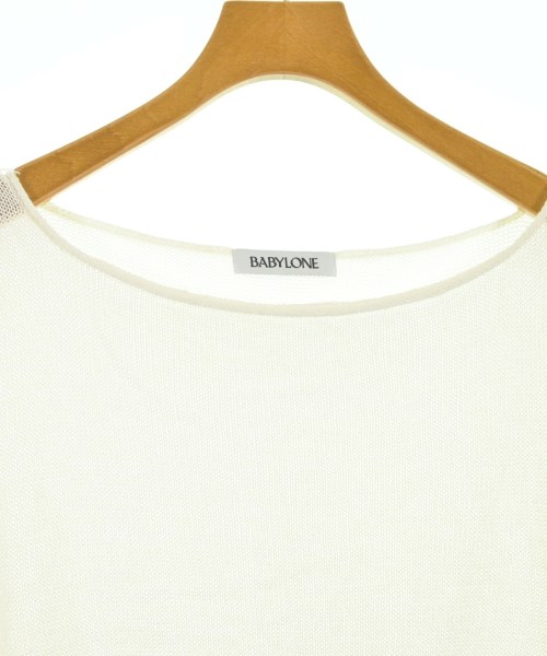 BABYLONE（バビロン）ニット・セーター 白 サイズ:F レディース/2200619519124