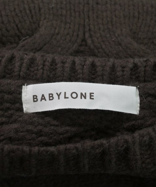 BABYLONE（バビロン）ニット・セーター 茶 サイズ:38(M位) レディース/2200608127019