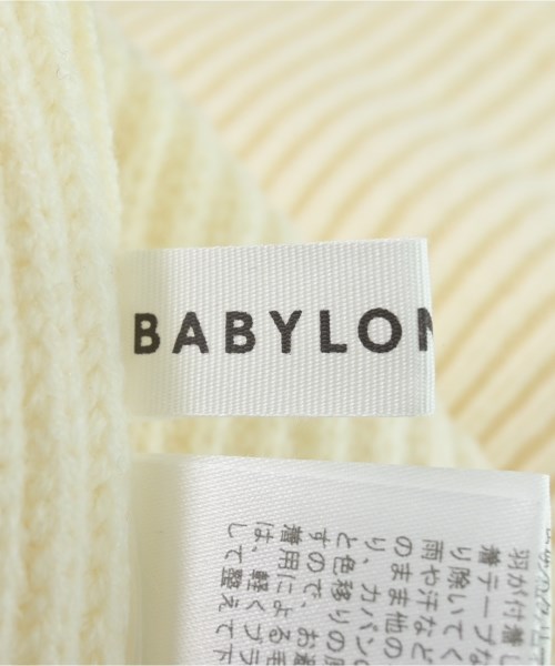 BABYLONE（バビロン）ニット・セーター 白 サイズ:38(M位) レディース/2200608127026