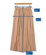 BABYLONE（バビロン）ロング・マキシ丈スカート 茶 サイズ:36(S位) レディース/2200609526040