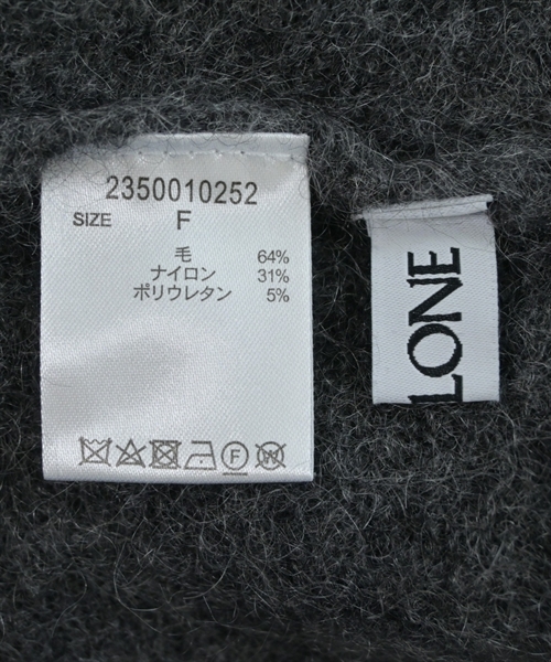 BABYLONE（バビロン）ニット・セーター グレー サイズ:F レディース/2200609816264