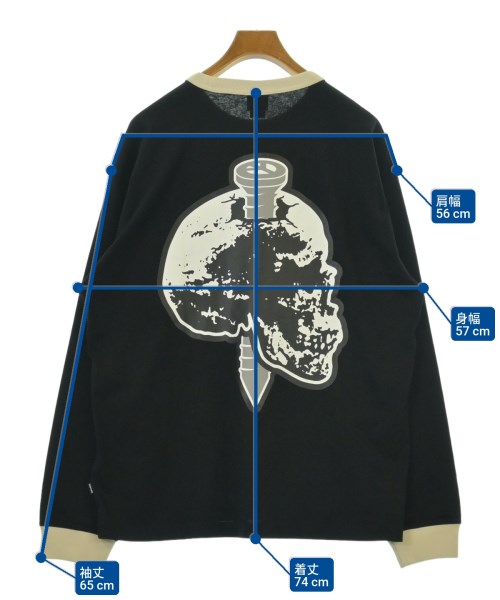 BABYLONE（バビロン）Tシャツ・カットソー 黒 サイズ:L メンズ/2200615891125