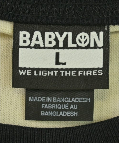 BABYLONE（バビロン）Tシャツ・カットソー 白 サイズ:L メンズ/2200615891132