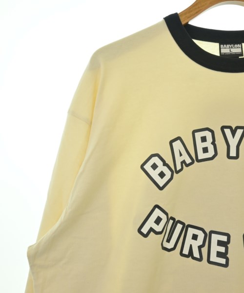 BABYLONE（バビロン）Tシャツ・カットソー 白 サイズ:L メンズ/2200615891132