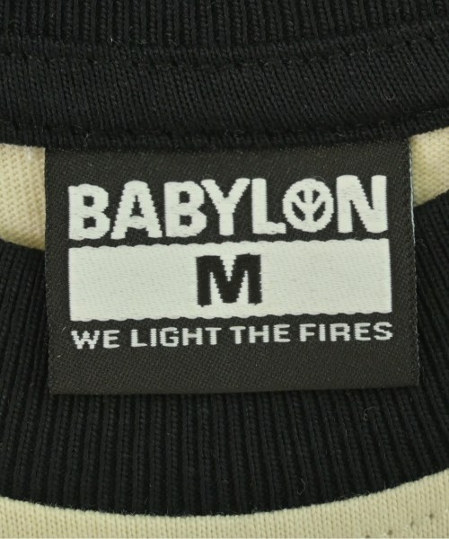 BABYLONE（バビロン）Tシャツ・カットソー 黒 サイズ:M メンズ/2200615891163